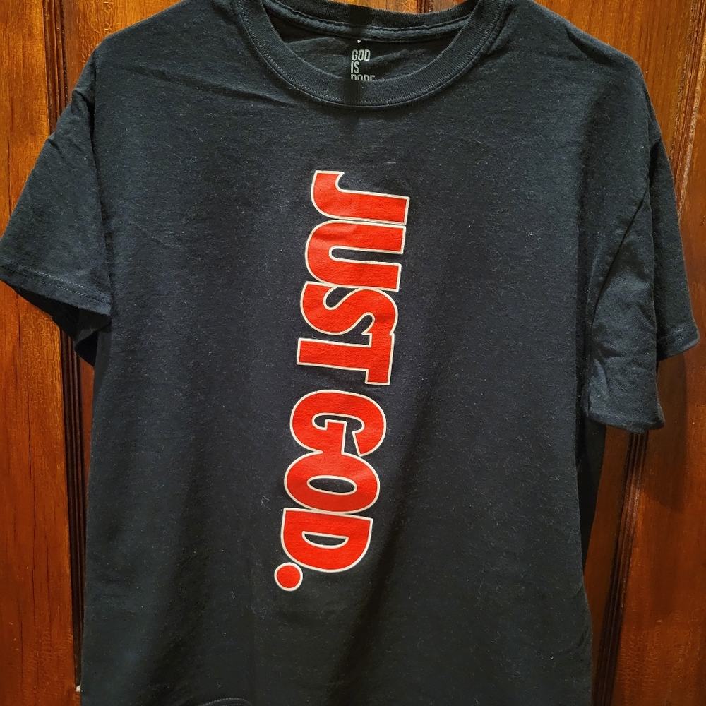 Used God Is Dope Black T-Shirt